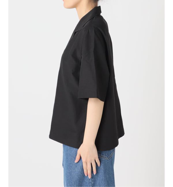 OUTDOOR PRODUCTS Usual Things「リネンブレンドオープンカラーシャツ セットアップ対応」|シャツ・ブラウス|