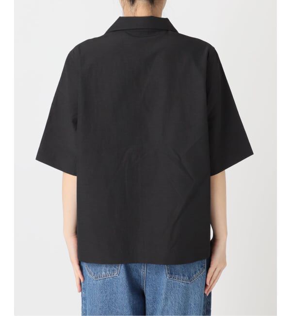 OUTDOOR PRODUCTS Usual Things「リネンブレンドオープンカラーシャツ セットアップ対応」|シャツ・ブラウス|