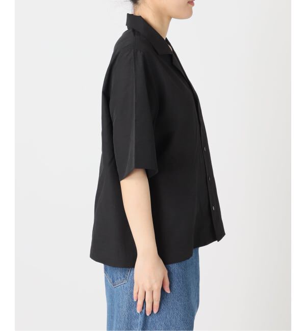 OUTDOOR PRODUCTS Usual Things「リネンブレンドオープンカラーシャツ セットアップ対応」|シャツ・ブラウス|