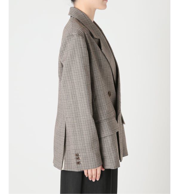 OUTDOOR PRODUCTS Usual Things「≪予約≫ORDINARY CHECK DOUBLE JACKETセットアップ対応」|テーラードジャケット|