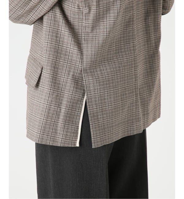 OUTDOOR PRODUCTS Usual Things「≪予約≫ORDINARY CHECK DOUBLE JACKETセットアップ対応」|テーラードジャケット|