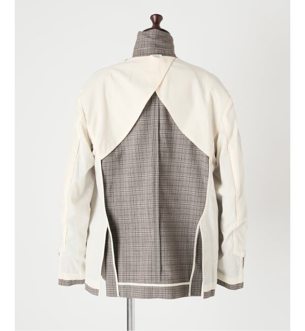 OUTDOOR PRODUCTS Usual Things「≪予約≫ORDINARY CHECK DOUBLE JACKETセットアップ対応」|テーラードジャケット|