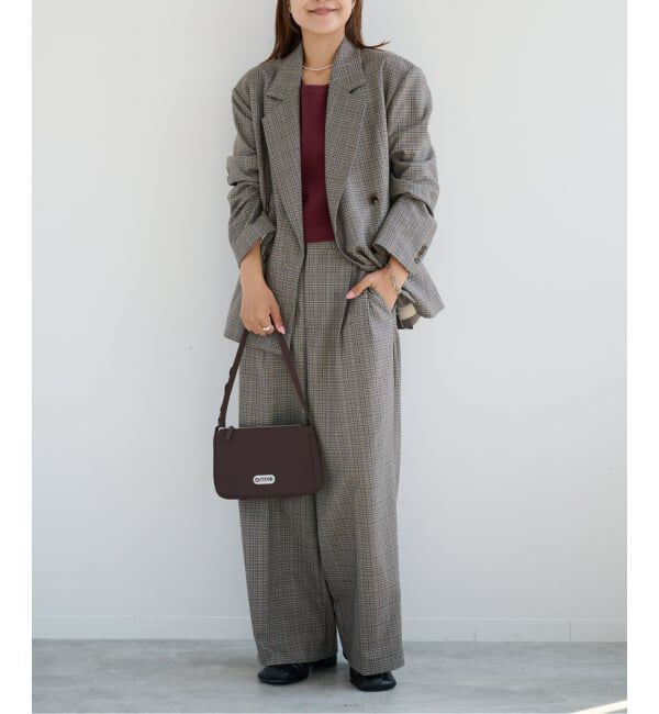 OUTDOOR PRODUCTS Usual Things「≪予約≫ORDINARY CHECK DOUBLE JACKETセットアップ対応」|テーラードジャケット|