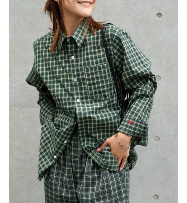 OUTDOOR PRODUCTS Usual Things「≪予約≫LITTLE&DAD チェックアイコンシャツ(LITTLE)」|シャツ・ブラウス|