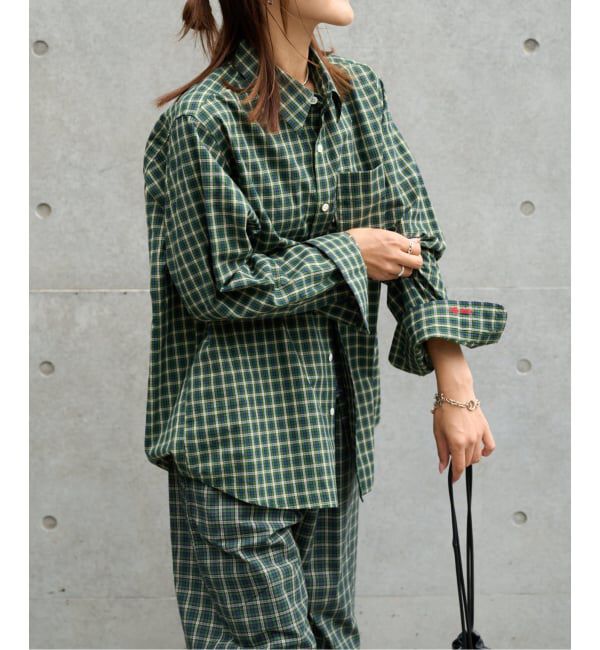 OUTDOOR PRODUCTS Usual Things「≪予約≫LITTLE&DAD チェックアイコンシャツ(LITTLE)」|シャツ・ブラウス|