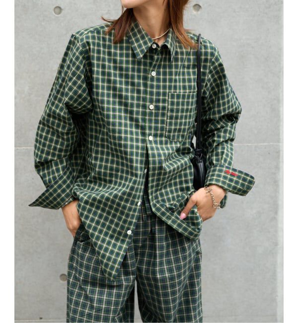 OUTDOOR PRODUCTS Usual Things「≪予約≫LITTLE&DAD チェックアイコンシャツ(LITTLE)」|シャツ・ブラウス|