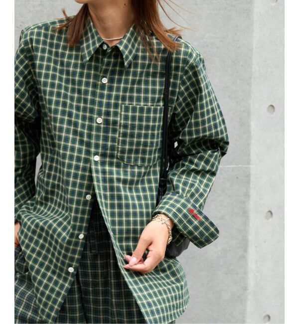 OUTDOOR PRODUCTS Usual Things「≪予約≫LITTLE&DAD チェックアイコンシャツ(LITTLE)」|シャツ・ブラウス|