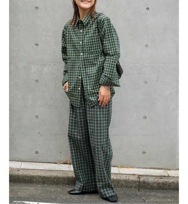 OUTDOOR PRODUCTS Usual Things「≪予約≫LITTLE&DAD チェックアイコンシャツ(LITTLE)」|シャツ・ブラウス|