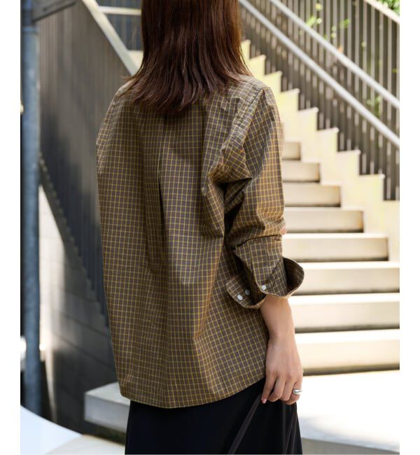 OUTDOOR PRODUCTS Usual Things「≪予約≫LITTLE&DAD チェックアイコンシャツ(LITTLE)」|シャツ・ブラウス|