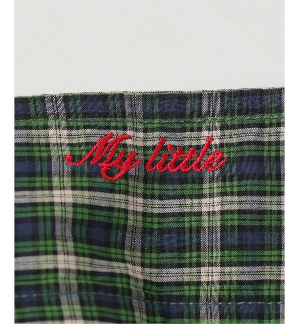 OUTDOOR PRODUCTS Usual Things「≪予約≫LITTLE&DAD チェックアイコンシャツ(LITTLE)」|シャツ・ブラウス|