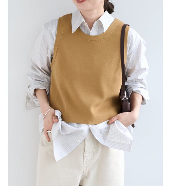 OUTDOOR PRODUCTS Usual Things「≪予約≫コットンニットタンクトップ」|タンクトップ|