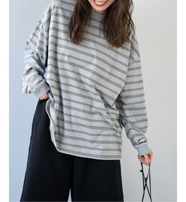 OUTDOOR PRODUCTS Usual Things「≪予約≫BORDER&PLANEWIDE ロンTEE」|Tシャツ・カットソー|
