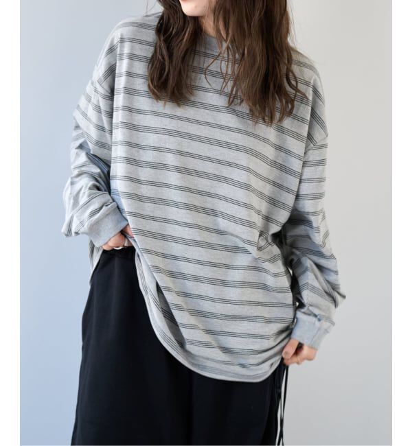 OUTDOOR PRODUCTS Usual Things「≪予約≫BORDER&PLANEWIDE ロンTEE」|Tシャツ・カットソー|