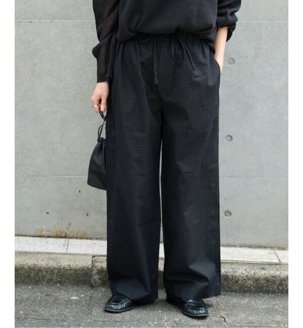 OUTDOOR PRODUCTS Usual Things「≪予約≫COTTON CHECK PAJAMA PT」|スラックス|