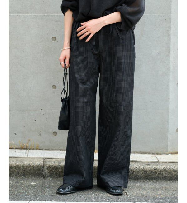 OUTDOOR PRODUCTS Usual Things「≪予約≫COTTON CHECK PAJAMA PT」|スラックス|