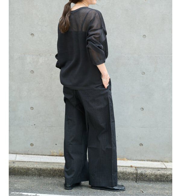 OUTDOOR PRODUCTS Usual Things「≪予約≫COTTON CHECK PAJAMA PT」|スラックス|