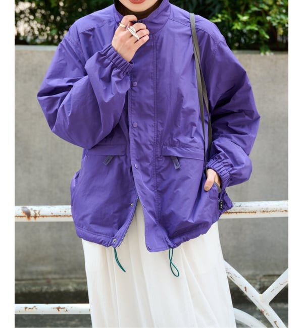 OUTDOOR PRODUCTS Usual Things「≪予約≫カラーブロックライトブルゾン」|ブルゾン・スタジャン|