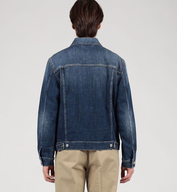 TOMORROWLAND MENS「■【別注】PT TORINO ストレッチデニム トラッカージャケット」|ブルゾン・スタジャン|