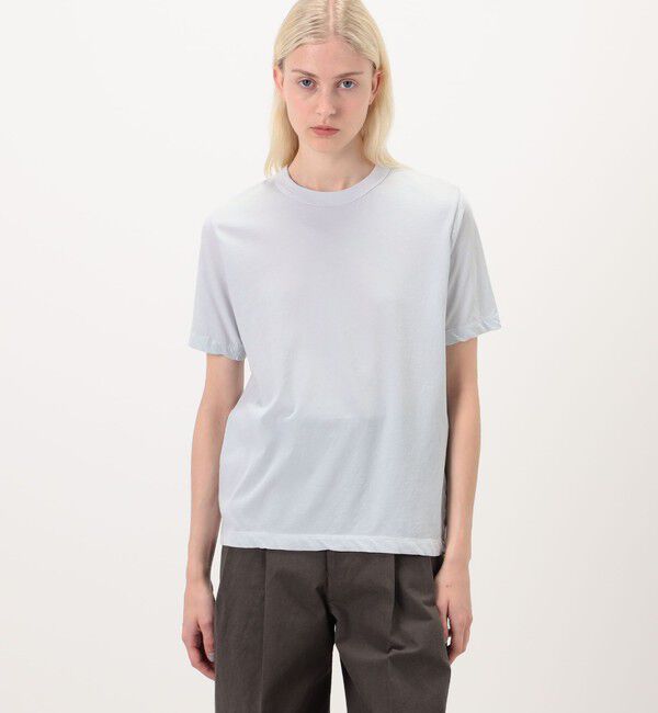 TOMORROWLAND BUYING WEAR「ATON FRESCA SINGLE JERSEY STANDARD ハーフスリーブプルオーバー」|Tシャツ・カットソー|