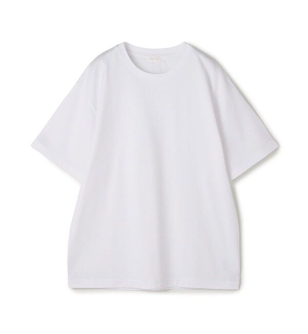 GALERIE VIE「ファインコットン ドロップショルダープルオーバー」|Tシャツ・カットソー|11 ホワイト