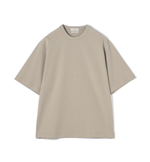 TOMORROWLAND MENS「【接触冷感・吸水速乾】コットンポリエステルポンチ クルーネックTシャツ」|Tシャツ・カットソー|13 ライトグレー
