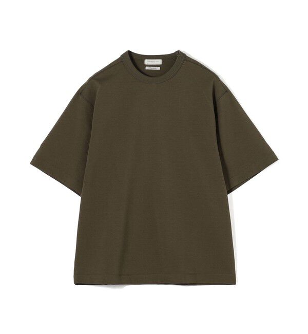 TOMORROWLAND MENS「【接触冷感・吸水速乾】コットンポリエステルポンチ クルーネックTシャツ」|Tシャツ・カットソー|57 カーキ