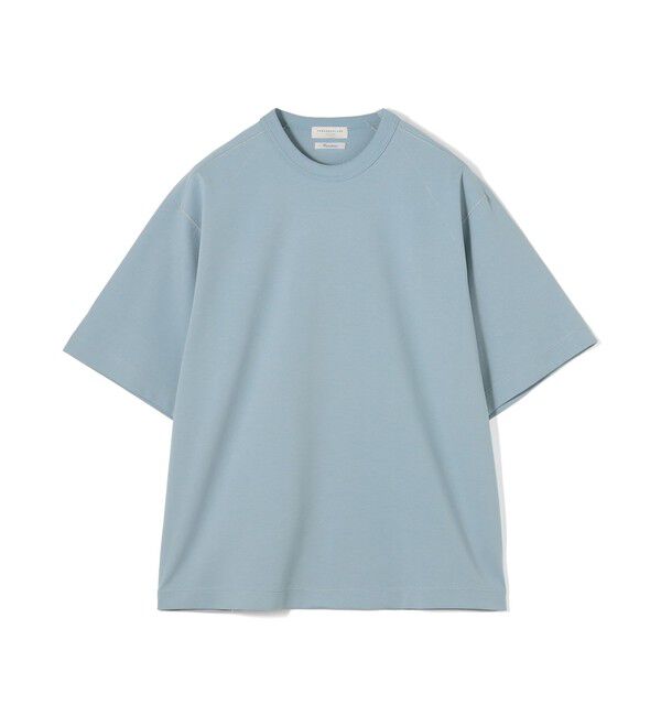 TOMORROWLAND MENS「【接触冷感・吸水速乾】コットンポリエステルポンチ クルーネックTシャツ」|Tシャツ・カットソー|63 ライトブルー