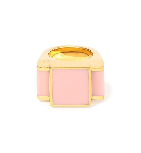 TOMORROWLAND GOODS「.the rose Bague One Gold Sculptural リング」|リング|31 ペールピンク