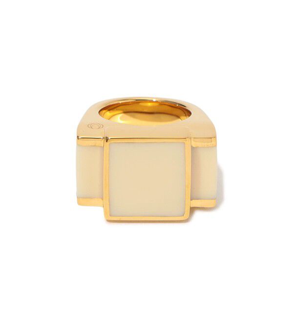 TOMORROWLAND GOODS「.the rose Bague One Gold Sculptural リング」|リング|41 ライトベージュ