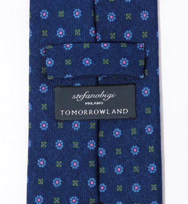 TOMORROWLAND GOODS「STEFANO BIGI ウールプリント 小紋柄ネクタイ」|ネクタイ・蝶ネクタイ|
