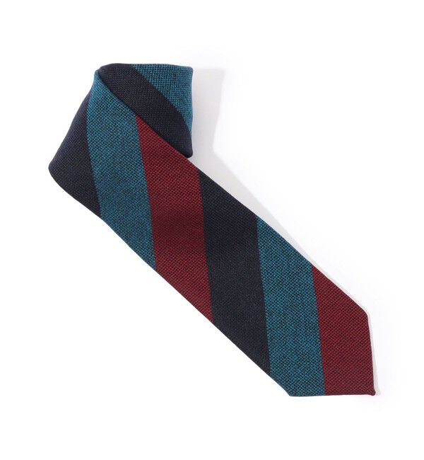 TOMORROWLAND GOODS「STEFANO BIGI ウール レジメンタルストライプネクタイ」|ネクタイ・蝶ネクタイ|