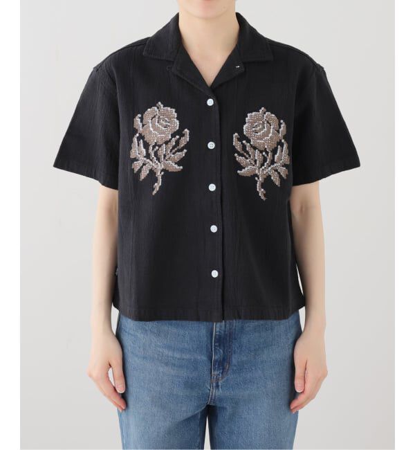 JOINT WORKS「OBEY / オベイ ROSES EMBELLISHED SS SHIRT」|シャツ・ブラウス|