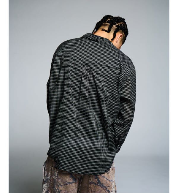JOINT WORKS「シアー チェック シャツ / SHEER CHECK SHIRTS」|シャツ・ブラウス|
