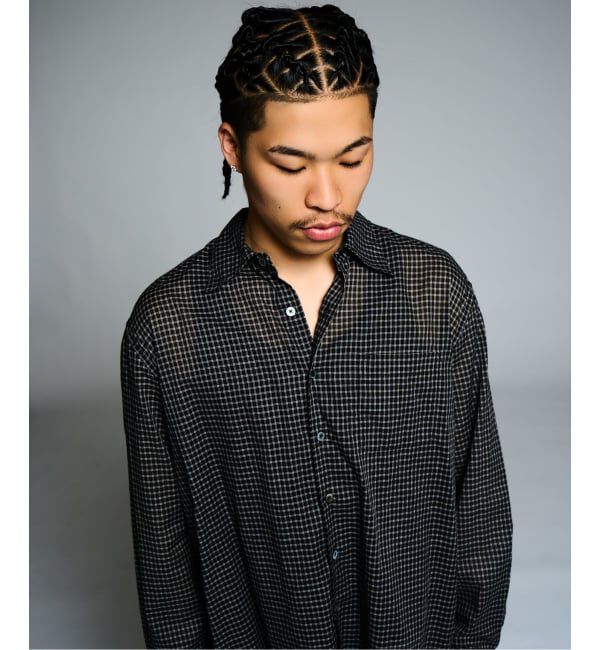 JOINT WORKS「シアー チェック シャツ / SHEER CHECK SHIRTS」|シャツ・ブラウス|