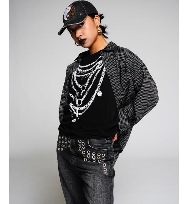 JOINT WORKS「シアー チェック シャツ / SHEER CHECK SHIRTS」|シャツ・ブラウス|