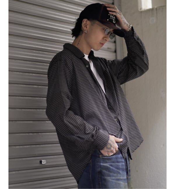 JOINT WORKS「シアー チェック シャツ / SHEER CHECK SHIRTS」|シャツ・ブラウス|