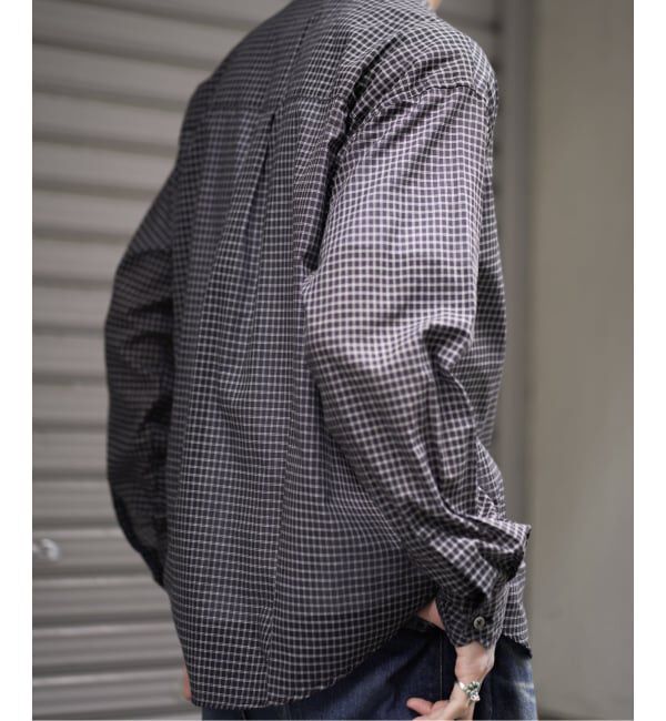 JOINT WORKS「シアー チェック シャツ / SHEER CHECK SHIRTS」|シャツ・ブラウス|