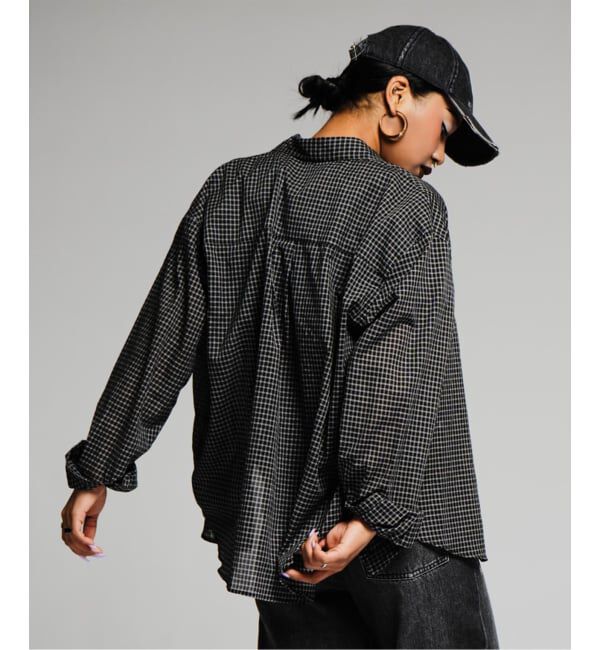 JOINT WORKS「シアー チェック シャツ / SHEER CHECK SHIRTS」|シャツ・ブラウス|