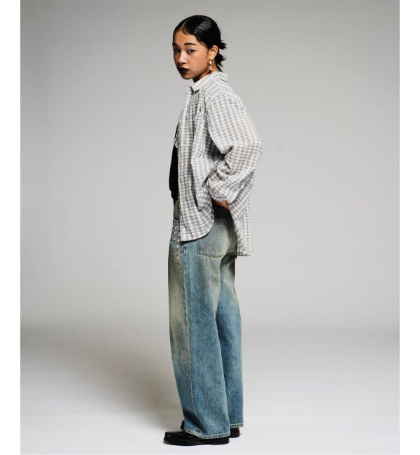 JOINT WORKS「シアー チェック シャツ / SHEER CHECK SHIRTS」|シャツ・ブラウス|