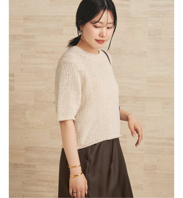 Plage「Italian yarn CO half ニット」|ニット・セーター|
