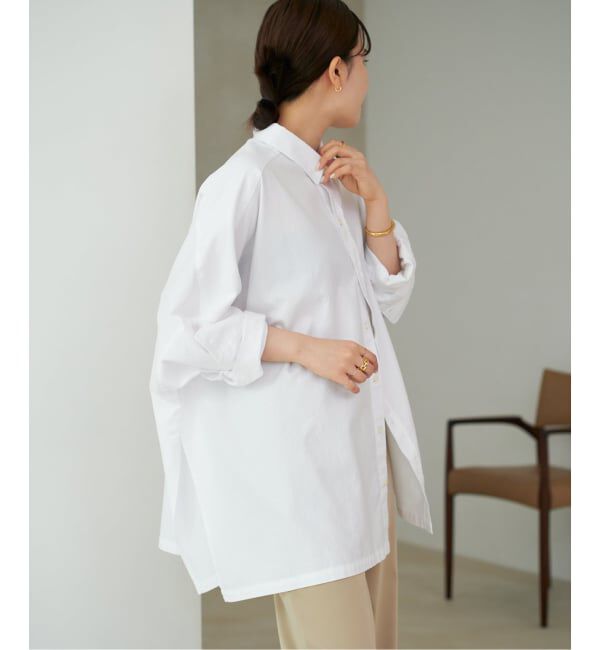 Plage「《追加》Light OX Poncho シャツ 4」|シャツ・ブラウス|