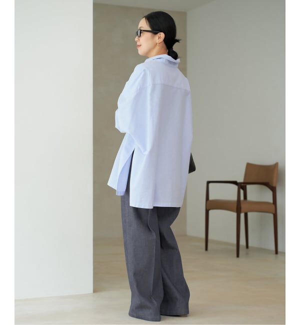 Plage「《追加》Light OX Poncho シャツ 4」|シャツ・ブラウス|