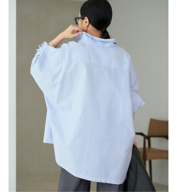 Plage「《追加》Light OX Poncho シャツ 4」|シャツ・ブラウス|