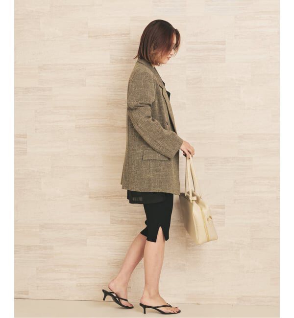 Plage「《予約》R&rsquo;IAM MINI TWEED ジャケット」|テーラードジャケット|