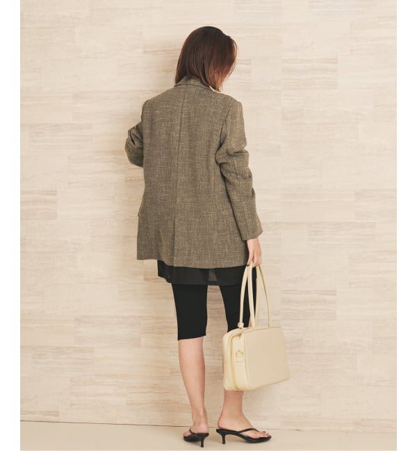 Plage「《予約》R&rsquo;IAM MINI TWEED ジャケット」|テーラードジャケット|