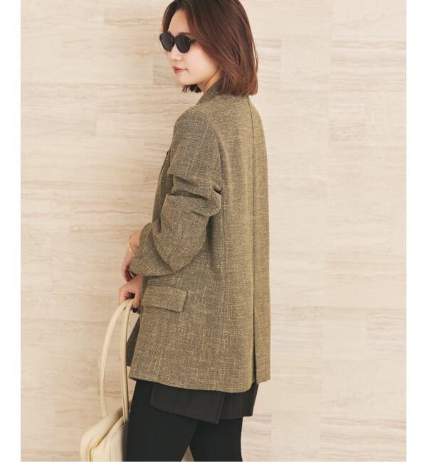 Plage「《予約》R&rsquo;IAM MINI TWEED ジャケット」|テーラードジャケット|