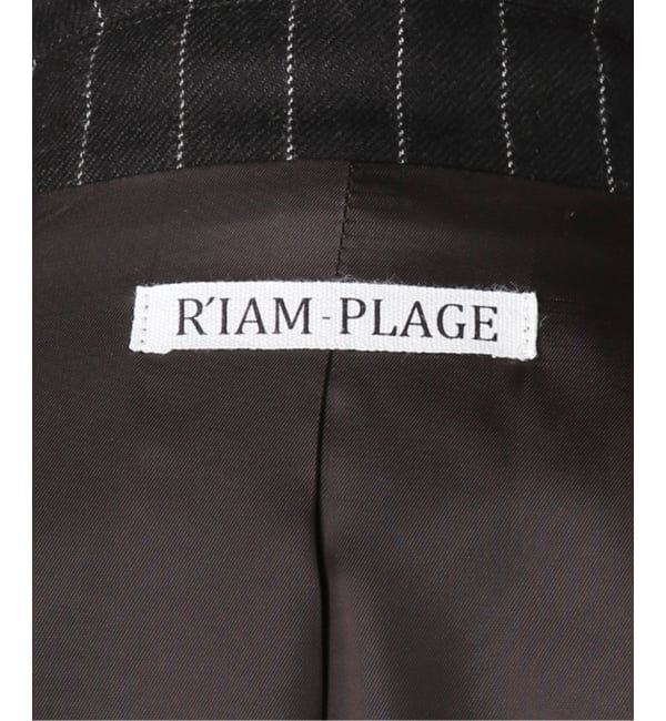 Plage「《予約》R&rsquo;IAM ストライプ ジャケット」|テーラードジャケット|