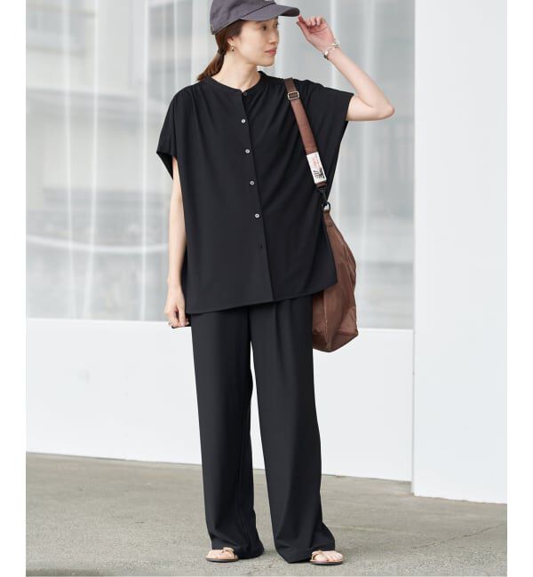 SLOBE IENA「《2枚セット》カットジョーゼットセットアップ」|Tシャツ・カットソー|