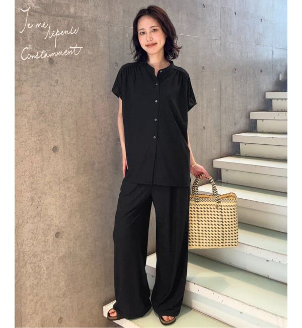 SLOBE IENA「《2枚セット》カットジョーゼットセットアップ」|Tシャツ・カットソー|