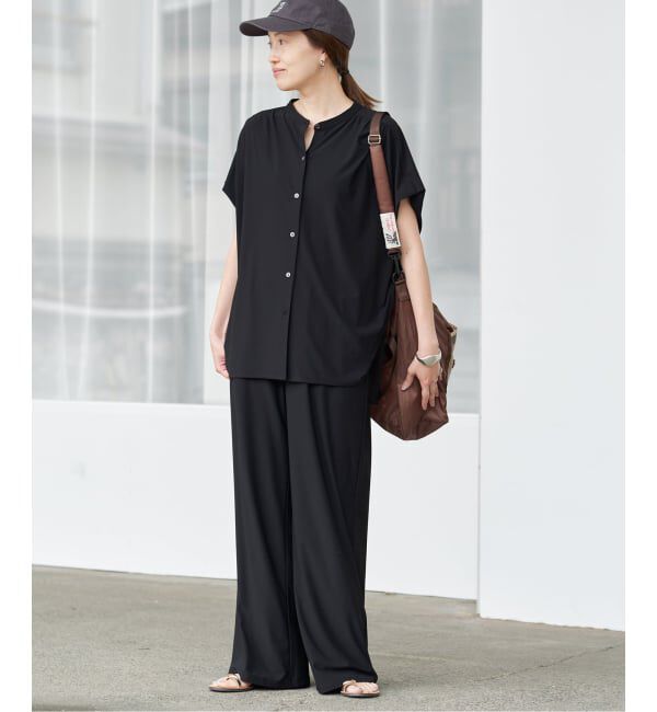 SLOBE IENA「《2枚セット》カットジョーゼットセットアップ」|Tシャツ・カットソー|